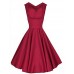 Women's Vintage Hepburn Party Dress (Cotton Blends)