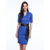 Women's Vintage Elegant Business Casual Half-sleeve Dress