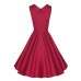 Women's Vintage Hepburn Party Dress (Cotton Blends)